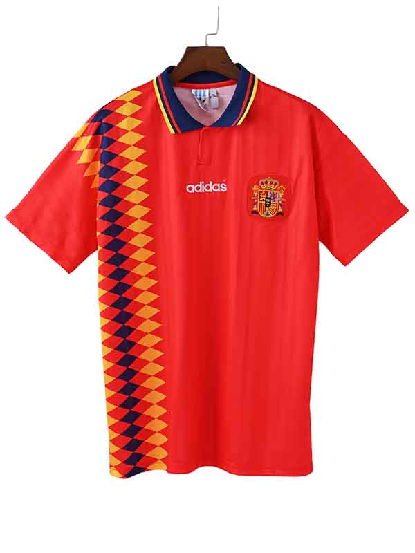 Spain home jersey mens retro shirt 1994-1995