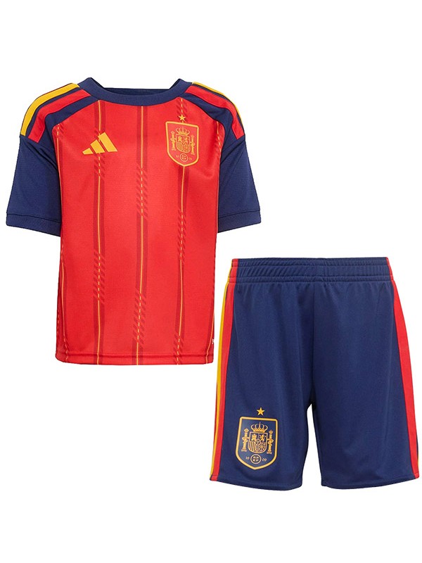 Spain home kids kit childrens jersey 2026 world cup
