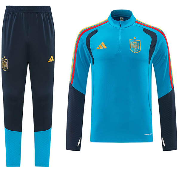 Spain tracksuit light blue training kit 2026-2027