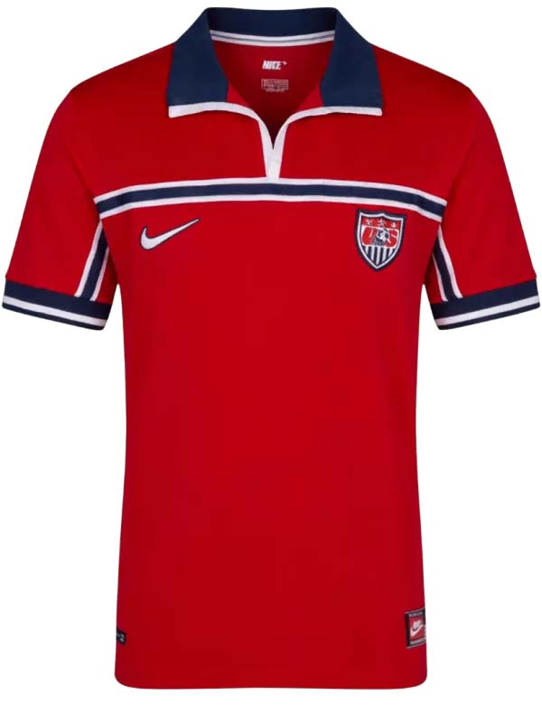 USA away jersey mens retro shirt 1998 world cup