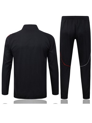 Ajax windbreaker jacket mens all black training tracksuit 2025-2026