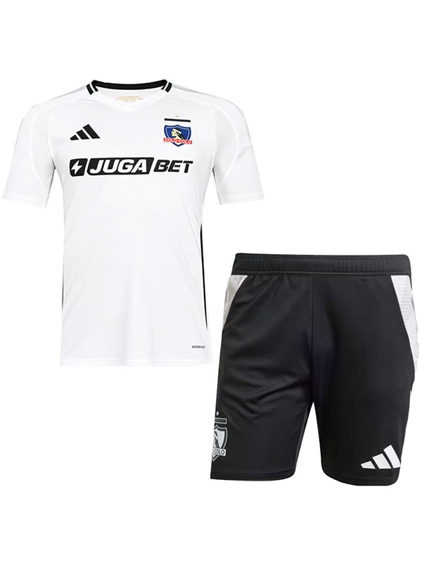 Colo Colo home kids kit childrens jersey 2025-2026