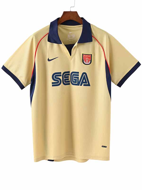 Arsenal away jersey mens retro shirt 2001-2002