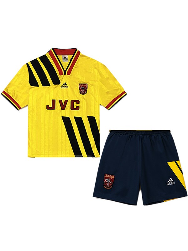 Arsenal away kids kit children retro jersey 1993-1994