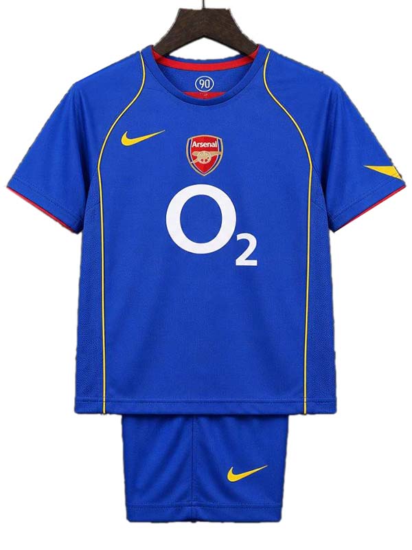 Arsenal away kids kit childrens retro jersey 2004-2005