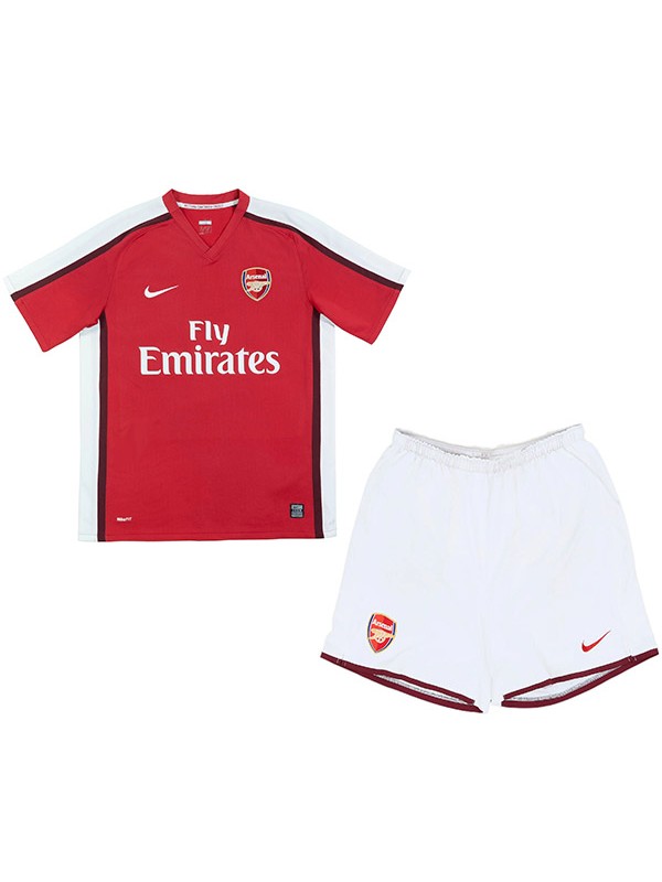 Arsenal home kids kit children retro jersey 2008-2009