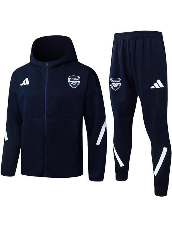 Arsenal hoodie jacket mens navy training tracksuit 2025-2026