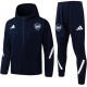 Arsenal hoodie jacket mens navy training tracksuit 2025-2026