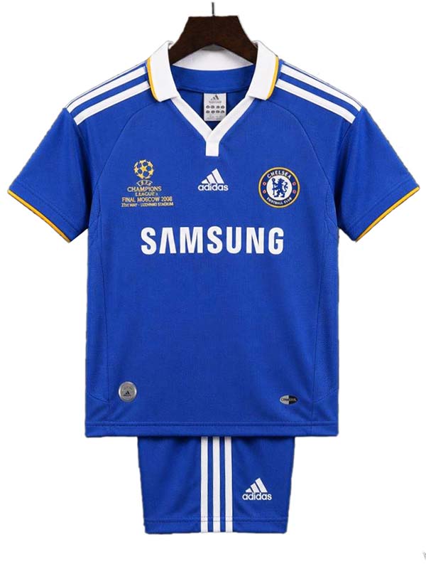 Chelsea home kids kit childrens retro jersey 2007-2008