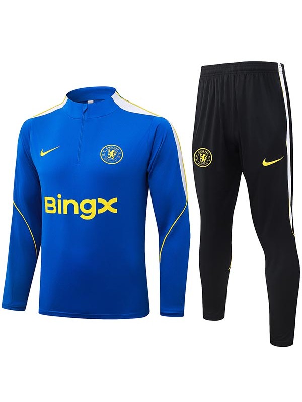 Chelsea tracksuit mens blue black training kit 2026-2027