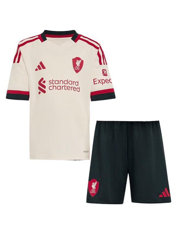 Liverpool away kids kit childrens jersey 2025-2026