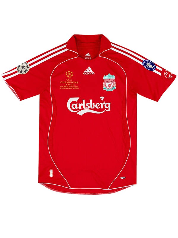 Liverpool home Euro champions jersey mens retro shirt 2006-2008