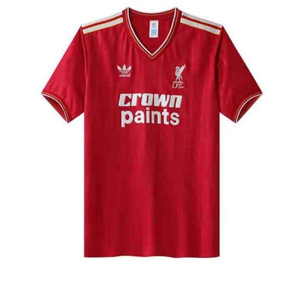 Liverpool home jersey mens retro shirt 1985-1987