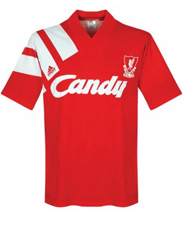 Liverpool home jersey mens retro shirt 1991-1992