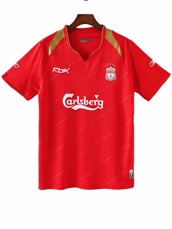 Liverpool home jersey mens retro shirt 2005-2006