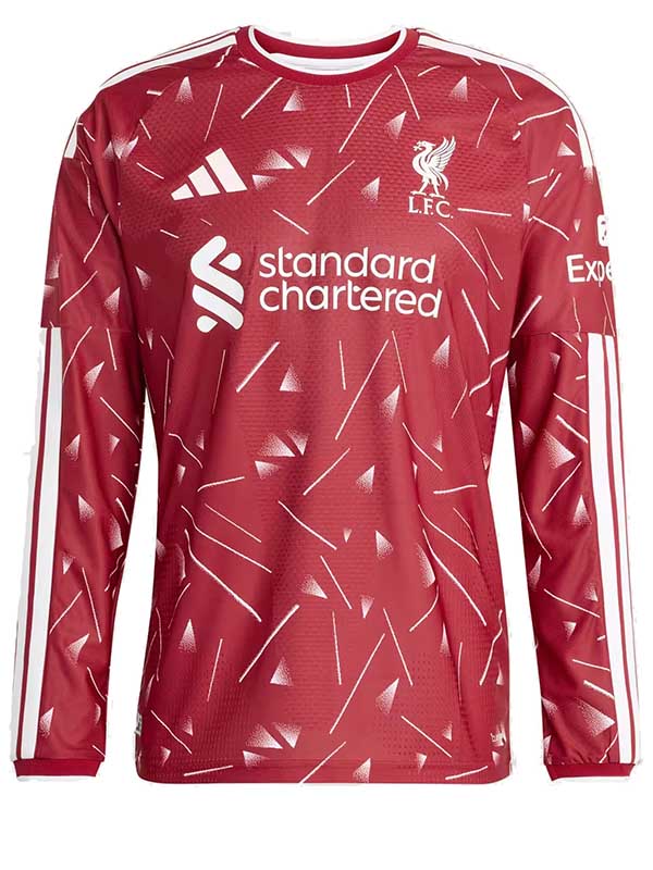 Liverpool home long sleeve jersey 2026-2027