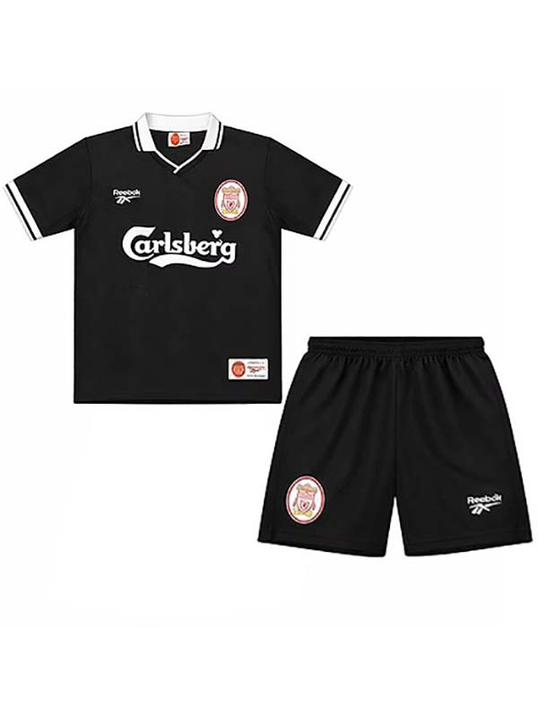 Liverpool third kids kit childrens retro jersey 1996-1997