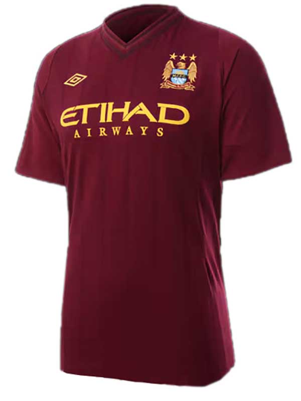 Manchester city away jersey mens retro shirt 2012-2013