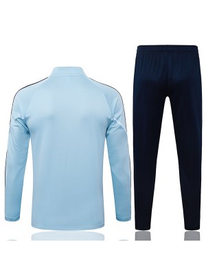 Manchester city tracksuit mens light blue training kit 2026-2027