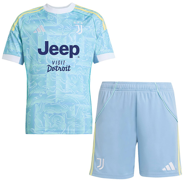 Juventus away kids kit childrens jersey 2025-2026