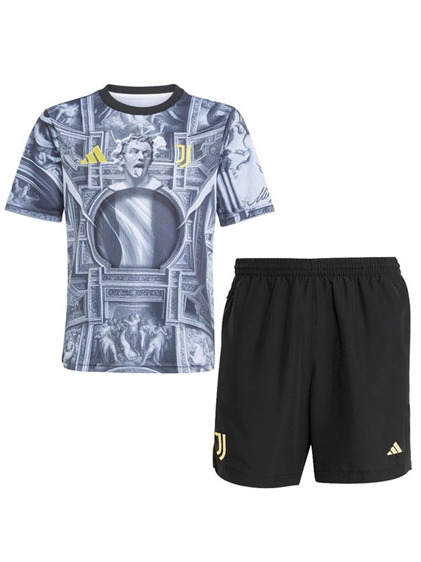 Juventus Del Piero Legend pre-match kids kit childrens jersey 2026-2027
