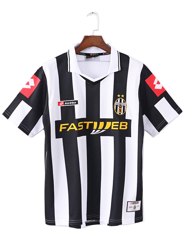 Juventus home jersey mens retro shirt 2001-2002