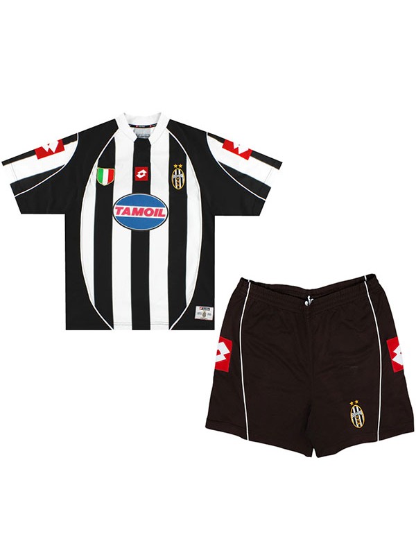 Juventus home kids kit children retro jersey 2002-2003