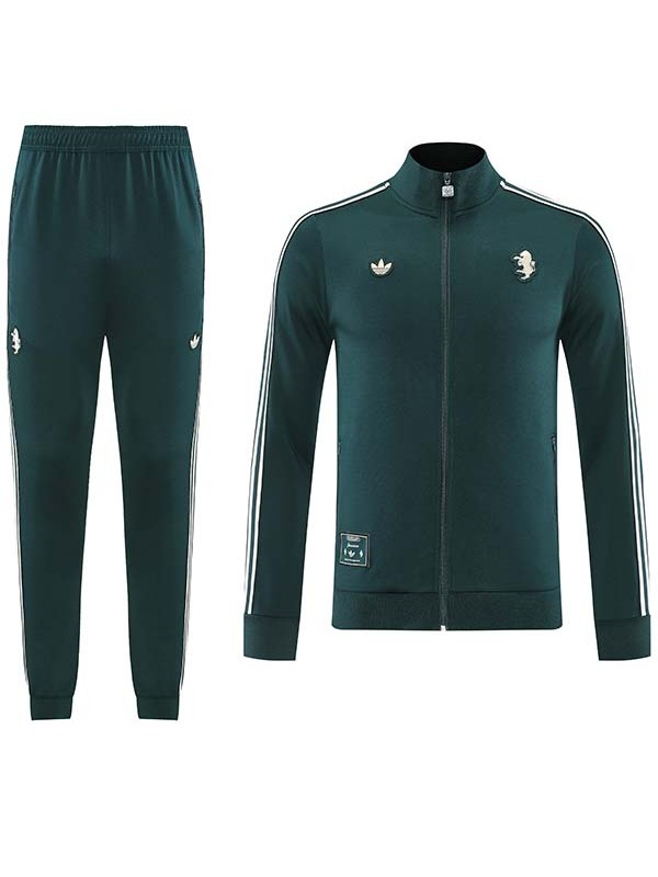 Juventus jacket mens green training tracksuit 2025-2026