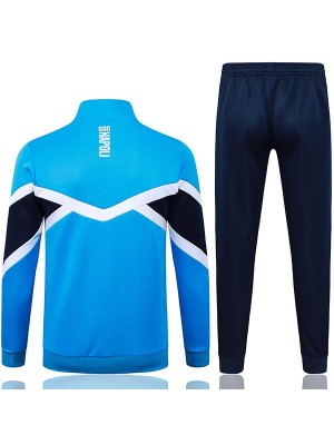 Napoli jacket mens blue training tracksuit 2026-2027